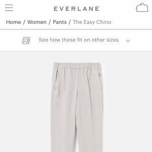 EUC Everlane - The Easy Chino -  size 2